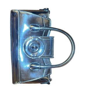 Silver Designer Women's Handbag